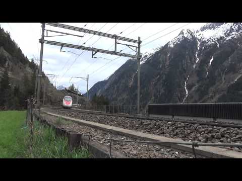 ETR 610 SBB PAPERO IN TRANSITO A WASSEN. (CH) 25 - 4 - 2015.