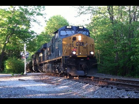 "POSE" at Neck rd, Lancaster MA, with CSX GE power