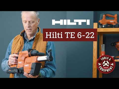 De hele dag door boren en beitelen. Hilti TE 6-22 Test.
