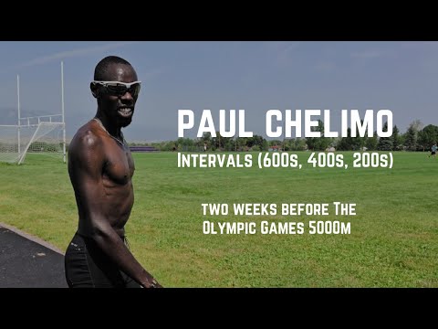 Paul Chelimo - Intervals (600s, 400s, 200s)