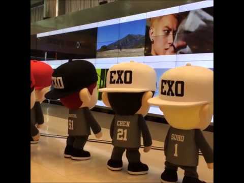 EXO mini Mascots - (mini promotions)