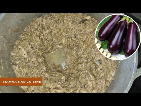AUBERGINES AU LAIT DE COCO/BINGANE LA HANADZI / RECETTE MAHORAISE