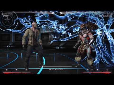 MKX: Jason Vorhees (unstoppable) easy combos 36-54% damage