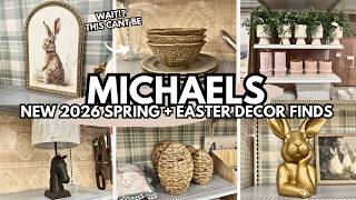 NEW! MICHAELS SPRING HOME DECOR 2026 | GORGEOUS Spring + Easter Decor Finds | Shop With Me