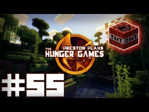 BLOWN UP! - Minecraft: Hunger Games w/Preston, Kermit & Woofless! #55