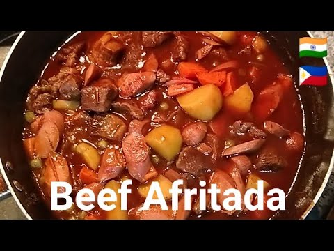 Beef Afritada || Quick and Easy || How to || Filipino...
