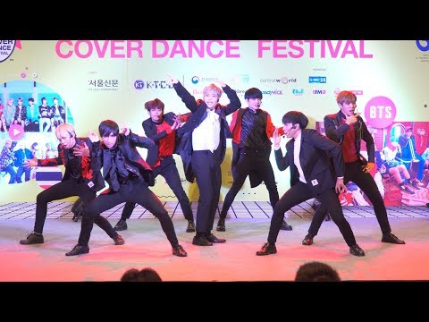 180512 BRUTE cover BTS - Intro + FIRE @ 2018 Thailand K-POP Cover Dance Festival