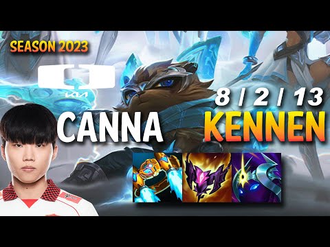 DK Canna KENNEN vs JAX Top - KR Ranked