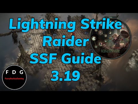 [Outdated] SSF guide for Lightning Strike Raider - Path of Exile 3.19 Lake of Kalandra