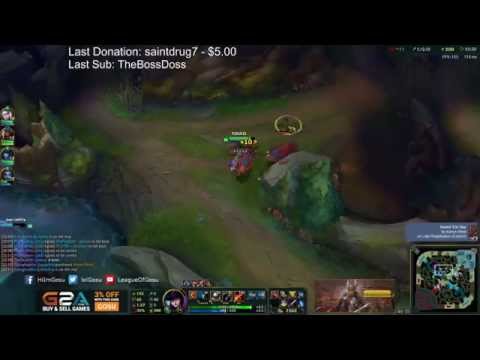 HiImGosu - Caitlyn/Janna vs Jinx/Braum  (Ranked Gameplay)