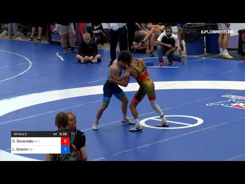 55 Kg Rr Rnd 2 Cevion Severado Mizzou Vs Liam Cronin Indiana