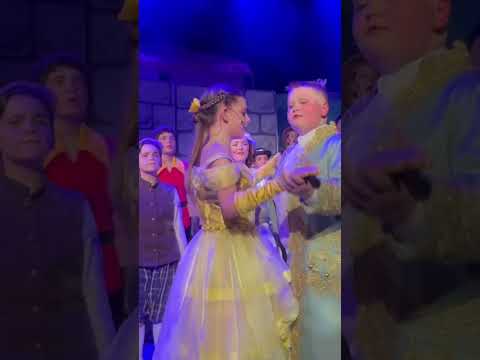 Finale from Opening Night 💛🌹 #beautyandthebeastjr #disney #singing #musicaltheatre #performingarts