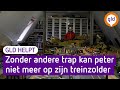 Zonder hulp kan Peter niet meer naar zijn geliefde treinbaan | Gelderland Helpt