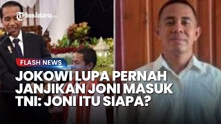 Jokowi Ternyata Lupa Pernah Janjikan Joni Pemanjat Tiang Bendera Masuk TNI: Serahkan ke Panglima TNI