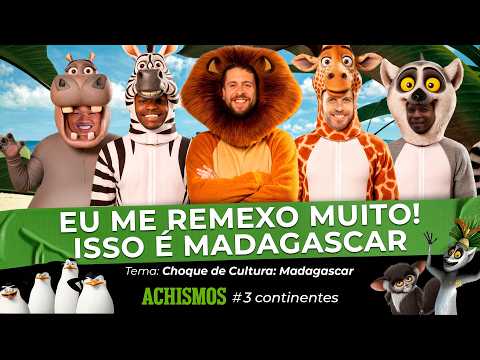 TUDO QUE EXISTE ALÉM DO FILME MADAGASCAR | #3CONTINENTES #105