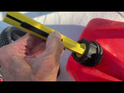 How to use Scepter Automatic Gas Can Spout