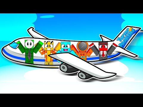 Criei um AVIÃO da Turma do Problems!