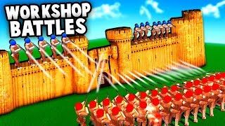 Epic Fortress Sieges!  NEW Update - Steam Mods (Wo