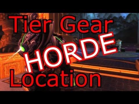 New Tier Gear Vendors HORDE Patch 5.4 Location Guide How To WoW MoP LFR Flex Normal Heroic Raid
