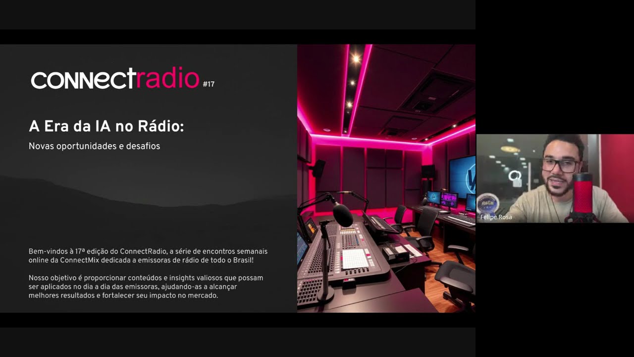 ConnectRadio #17 - A Era da IA no Rádio: Novas oportunidades e desafios