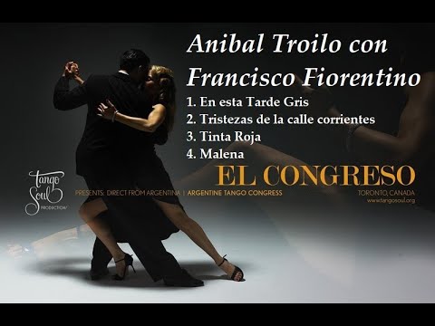 Anibal Troilo con Francisco Fiorentino Tanda