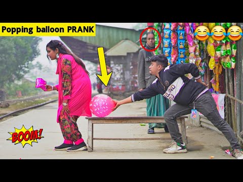 Popping Balloon PRANK in Seat 😂 | Best Prank video in 2025 | So Funny Prank Videos