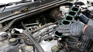 Ford 3.5L DOHC Upper Intake manifold removal (cyclone engine)