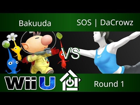 Typo House Macon 6/6/17 - Bakuuda (Olimar) vs SOS | DaCrowz (Wii Fit Trainer) - Smash 4 Round 1