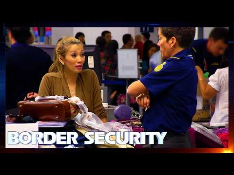 Smuggler's Decoy Butt Implants Can't Fool Customs! | S8 E6 FULL EPISODE | Border Security Australia