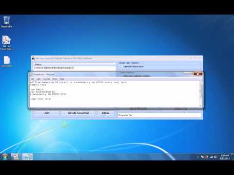 Get Line Count In Multiple Text & HTML Files Software