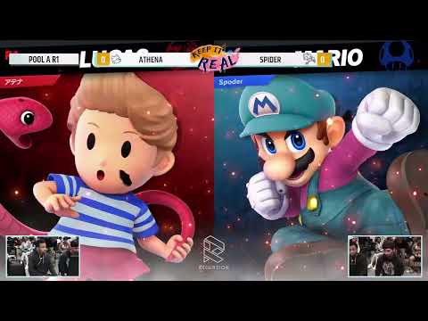 Keep It REAL: Valentine's Pools - Athena (Lucas) vs Spider (Mario)