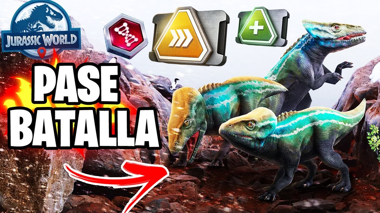 MERECE la PENA? TODO el PASE de BATALLA de AQUIGNATHUS RESET BOOST y... Jurassic World Alive
