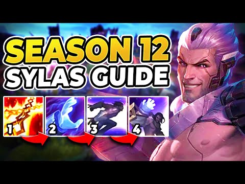 THE BEST SYLAS GUIDE FOR SEASON 12 *RANK 1 SYLAS* - League of Legends