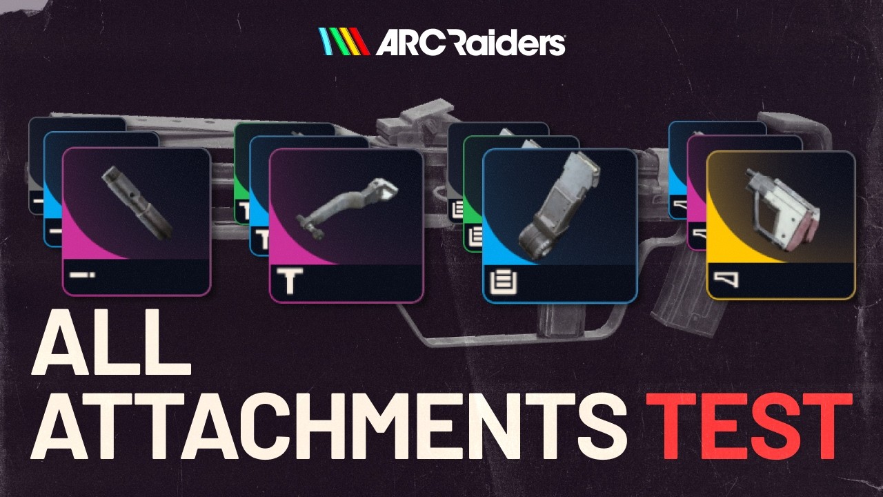 How All Attachments Work in ARC Raiders - YouTube