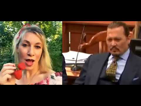 Мария Захарова ест клубнику | Russian Foreign Ministry Spokeswoman Maria Zakharova eats strawberries
