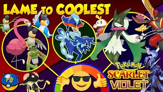 EVERY Gen 9 Paldean Pokémon Ranked Lamest to Coolest (Pokémon Scarlet & Violet)