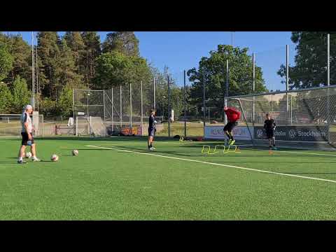 Goalkeeper training/Sweden