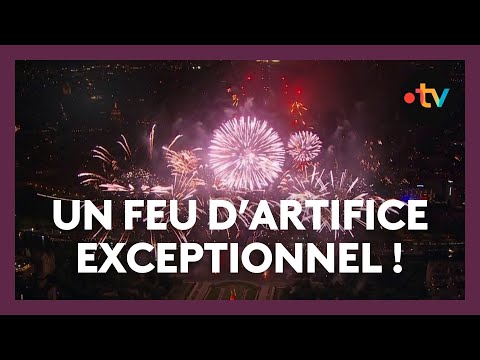 14 juillet 2025 - Le feu d'artifice de la Ville de Paris en intégralité 🔥