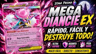 MEGA DIANCIE EX 💎 ¡RÁPIDO, FÁCIL Y DESTRUYE TODO! 🔥