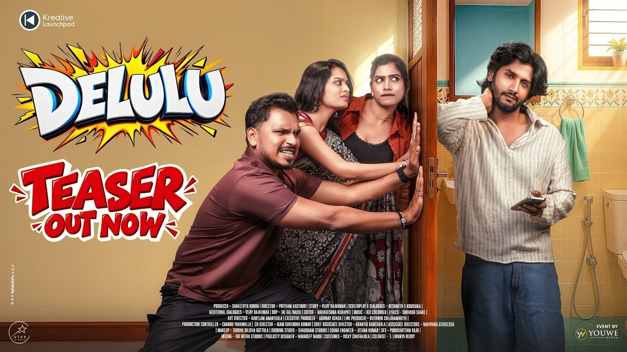 DELULU Official Teaser | Vijay Rajkumar | Akhil Jackson | YouWe Media