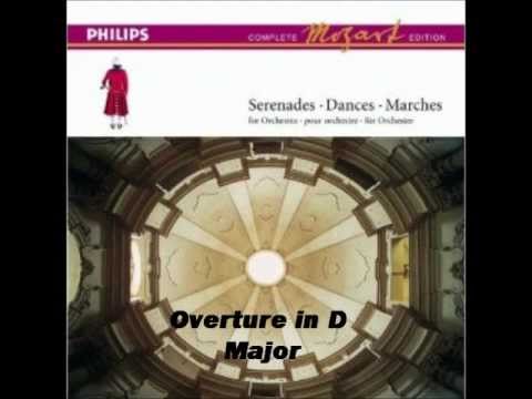 Mozart - Overture & Three Contredanses K106 / 588a