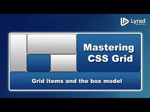 CSS Grid - Grid Items and the box model