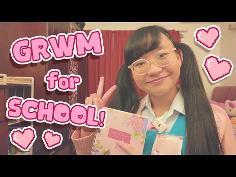 My School Routine! ₊‧°𐐪♡𐑂°‧₊ GRWM Vlog ⋆౨ৎ˚⟡˖ ࣪