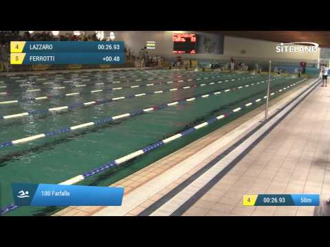 Serie 6 dei 100 Farfalla  Assoluti Maschi Master - Campionati Regionali Master 2015 VENETO e FRIULI