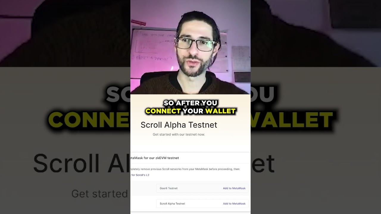 Join Scroll Alpha Testnet: A Step-by-Step Guide (Short)