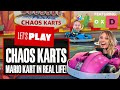 Let's Play Chaos Karts with Outside Xbox and Dicebreaker! - IT'S MARIO KART IN REAL LIFE!