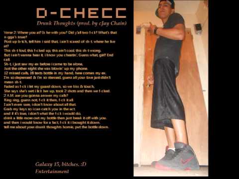 Drunk Thoughts - D-Checc (Lyric Version)