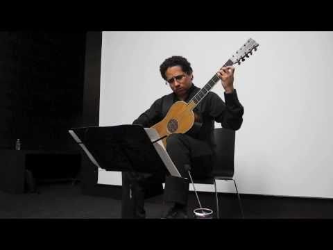 Krishnasol Jimenez plays De Visèe on the Sabionari Stradivari guitar (1679)