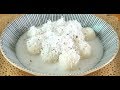 *မုန္႔လံုးေရေပၚ အုန္းႏို႔ဆမ္း*Burmese Dessert Moh  Lone Yay Paw with Coconut  Milk