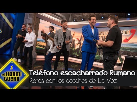 Mika, Malú, Pablo López y Sebastián Yatra juegan al teléfono escacharrado rumano - El Hormiguero